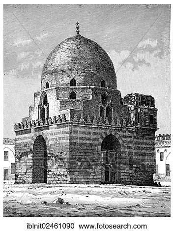 "Mosque of Ibn Tulun in Cairo, founded in 885, illustration, Meyers Konversations-Lexikon encyclopedia, 1897" View Large Photo Image Stock Image - "Mosque of Ibn Tulun in Cairo, founded in 885, illustration, Meyers Konversations-Lexikon encyclopedia, 1897". Fotosearch