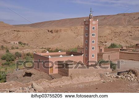 "Mosque, Road of the Kasbahs, Ounila-Tal, near Ait-Ben-Haddou, Souss-Massa-Draa region, Morocco, Africa" View Large Photo Image Stock Photography - "Mosque, Road of the Kasbahs, Ounila-Tal, near Ait-Ben-Haddou, Souss-Massa-Draa region, Morocco, Africa". Fotosearch