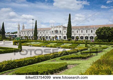"Mosteiro dos Jeronimos, Jeronimos Monastery, Belem, Lisbon, Lisbon District, Portugal, Europe" View Large Photo Image Stock Photo - "Mosteiro dos Jeronimos, Jeronimos Monastery, Belem, Lisbon, Lisbon District, Portugal, Europe". Fotosearch