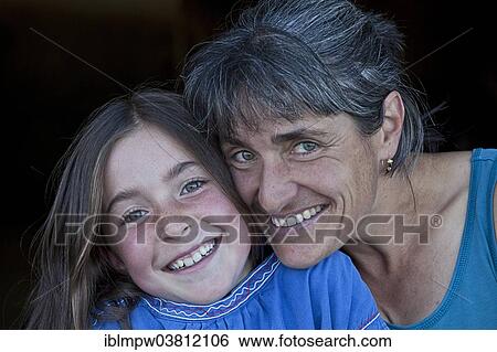 "Mother and daughter, 8 years, Graubunden, Switzerland, Europe" View Large Photo Image Stock Photograph - "Mother and daughter, 8 years, Graubunden, Switzerland, Europe". Fotosearch