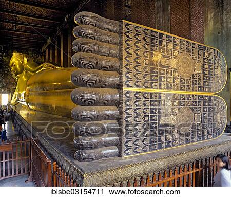 "Mother of pearl inlay on the soles of the Reclining Buddha, 45m long, 15m high, Wat Pho Temple, Bangkok, Central Thailand, Thailand, Asia" View Large Photo Image Stock Image - "Mother of pearl inlay on the soles of the Reclining Buddha, 45m long, 15m high, Wat Pho Temple, Bangkok, Central Thailand, Thailand, Asia". Fotosearch