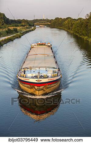 "Motor cargo ship MS Schoenrain, Rhine-Herne Canal, Oberhausen, North Rhine-Westphalia, Germany, Europe" View Large Photo Image Stock Photo - "Motor cargo ship MS Schoenrain, Rhine-Herne Canal, Oberhausen, North Rhine-Westphalia, Germany, Europe". Fotosearch
