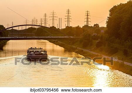 "Motor cargo ship MS Schoenrain, Rhine-Herne Canal, Oberhausen, North Rhine-Westphalia, Germany, Europe" View Large Photo Image Stock Photograph - "Motor cargo ship MS Schoenrain, Rhine-Herne Canal, Oberhausen, North Rhine-Westphalia, Germany, Europe". Fotosearch