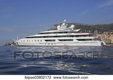 "Motor yacht, Indian Empress, built by Oceanco, at anchor, Monaco, Europe" View Large Photo Image Stock Image - "Motor yacht, Indian Empress, built by Oceanco, at anchor, Monaco, Europe". Fotosearch
