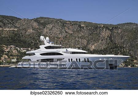 "Motor yacht """"Lady Linda"""", built by shipyard Trinity Yachts, length 56. 69m, built in 2012, at Cap Ferrat, Cote d'Azur, France, Mediterranean, Europe" View Large Photo Image Stock Image - "Motor yacht """"Lady Linda"""", built by shipyard Trinity Yachts, length 56. 69m, built in 2012, at Cap Ferrat, Cote d'Azur, France, Mediterranean, Europe". Fotosearch