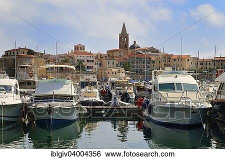 "Motor yachts in the harbour, Alghero, Sassari Province, Sardinia, Italy, Europe" View Large Photo Image Stock Photograph - "Motor yachts in the harbour, Alghero, Sassari Province, Sardinia, Italy, Europe". Fotosearch