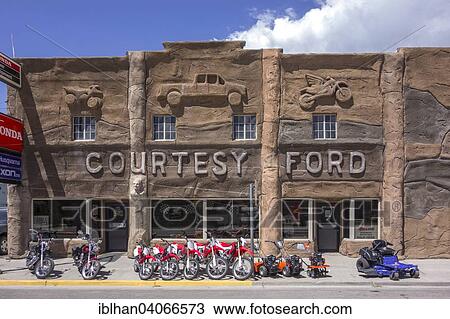 "Motorcycle and car dealer, Afton, Wyoming, United States, North America" View Large Photo Image Stock Image - "Motorcycle and car dealer, Afton, Wyoming, United States, North America". Fotosearch