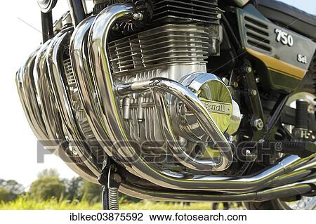"Motorcycle, Benelli 750 Sei, motor" View Large Photo Image Stock Image - "Motorcycle, Benelli 750 Sei, motor". Fotosearch