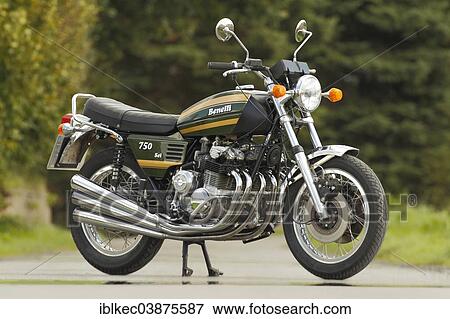 Stock Photo - "Motorcycle, Benelli 750 Sei". Fotosearch