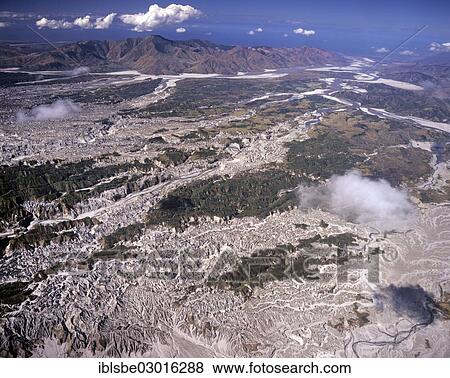 "Mount Pinatubo, lahar fields, mudstreams, lahar, pyroclastic flow, aerial view, Zambales, Pampanga, Luzon, Philippines, Asia" View Large Photo Image Stock Photo - "Mount Pinatubo, lahar fields, mudstreams, lahar, pyroclastic flow, aerial view, Zambales, Pampanga, Luzon, Philippines, Asia". Fotosearch
