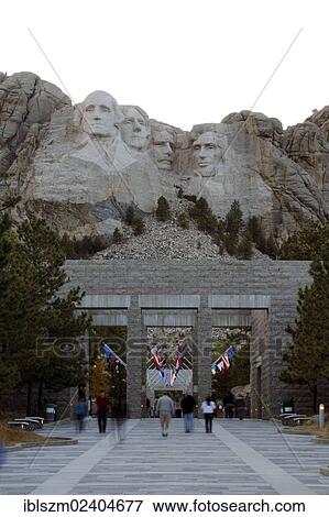Stock Photo - "Mount Rushmore National Memorial, Keystone, Black Hills, South Dakota, USA". Fotosearch