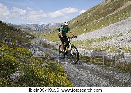 "Mountain biker in Val Pila, Val Pila, Livigno, Sondrio province, Lombardy, Italy, Europe" View Large Photo Image Stock Photograph - "Mountain biker in Val Pila, Val Pila, Livigno, Sondrio province, Lombardy, Italy, Europe". Fotosearch