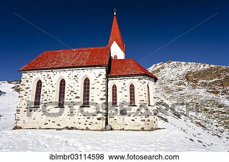 "Mountain Church of the Holy Cross on Ritzlar Mountain, Latzfonser Cross, oberhalb von Latzfons, South Tyrol province, Trentino-Alto Adige, Italy, Europe" View Large Photo Image Stock Photo - "Mountain Church of the Holy Cross on Ritzlar Mountain, Latzfonser Cross, oberhalb von Latzfons, South Tyrol province, Trentino-Alto Adige, Italy, Europe". Fotosearch