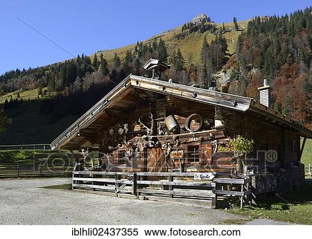 "Mountain hut, Eng Alm alpine pastures, Grosser Ahornboden, Karwendel Mountains, Risstal, Tyrol, Austria, Europe, PublicGround, Europe" View Large Photo Image Stock Photography - "Mountain hut, Eng Alm alpine pastures, Grosser Ahornboden, Karwendel Mountains, Risstal, Tyrol, Austria, Europe, PublicGround, Europe". Fotosearch