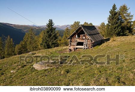 "Mountain hut, Lungau Region, Salzburg, Austria, Europe" View Large Photo Image Stock Photo - "Mountain hut, Lungau Region, Salzburg, Austria, Europe". Fotosearch
