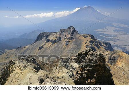 "Mountain landscape from the Iztaccihuatl, Iztaccihuatl Popocatepetl National Park, Puebla, Mexico, North America" View Large Photo Image Stock Photo - "Mountain landscape from the Iztaccihuatl, Iztaccihuatl Popocatepetl National Park, Puebla, Mexico, North America". Fotosearch