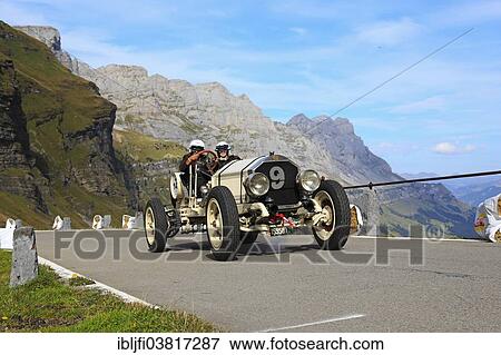 "Mountain race for vintage racing cars, Klausenrennen 2013, La France Type 12, built in 1917, Klausen Pass, Canton of Glarus, Glarus, Switzerland, Europe" View Large Photo Image Stock Photo - "Mountain race for vintage racing cars, Klausenrennen 2013, La France Type 12, built in 1917, Klausen Pass, Canton of Glarus, Glarus, Switzerland, Europe". Fotosearch