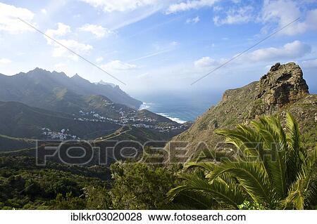 "Mountain range in the northeast of Tenerife, Taganana, Anaga-Gebirge, Tenerife, Canary Islands, Spain, Europe" View Large Photo Image Stock Photo - "Mountain range in the northeast of Tenerife, Taganana, Anaga-Gebirge, Tenerife, Canary Islands, Spain, Europe". Fotosearch