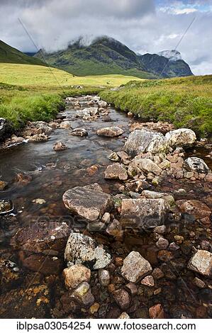 "Mountain stream in the Scottish Highlands, Glen Coe, Scotland, United Kingdom, Europe" View Large Photo Image Picture - "Mountain stream in the Scottish Highlands, Glen Coe, Scotland, United Kingdom, Europe". Fotosearch