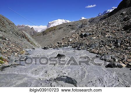 "Mountain stream on the foothills of the Matterhorn, Klein Matterhorn, Zermatt, Canton of Valais, Switzerland, Europe" View Large Photo Image Stock Image - "Mountain stream on the foothills of the Matterhorn, Klein Matterhorn, Zermatt, Canton of Valais, Switzerland, Europe". Fotosearch