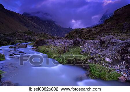 "Mountain stream with the peaks of El Altar or Kapak Urku, at dusk, Riobamba, Region Cotopaxi, Ecuador, South America" View Large Photo Image Stock Image - "Mountain stream with the peaks of El Altar or Kapak Urku, at dusk, Riobamba, Region Cotopaxi, Ecuador, South America". Fotosearch