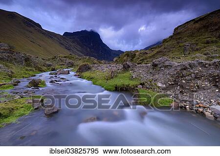 "Mountain stream with the peaks of El Altar or Kapak Urku, Riobamba, Region Cotopaxi, Ecuador, South America" View Large Photo Image Stock Photography - "Mountain stream with the peaks of El Altar or Kapak Urku, Riobamba, Region Cotopaxi, Ecuador, South America". Fotosearch