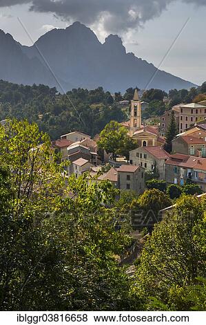 "Mountain village of Evisa, Golo Valley, Corse-du-Sud, Corsica, France, Europe" View Large Photo Image Stock Photo - "Mountain village of Evisa, Golo Valley, Corse-du-Sud, Corsica, France, Europe". Fotosearch
