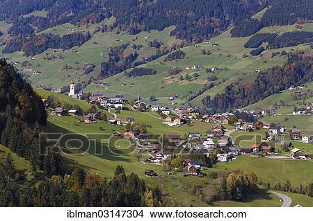 "Mountain village, Raggal, Grosses Walsertal, Vorarlberg, Austria, Europe" View Large Photo Image Picture - "Mountain village, Raggal, Grosses Walsertal, Vorarlberg, Austria, Europe". Fotosearch
