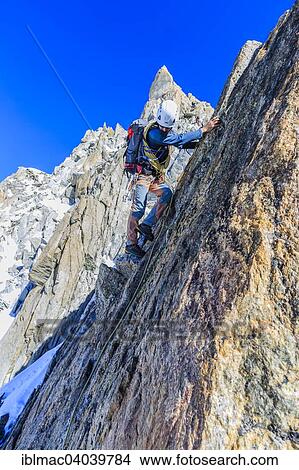 "Mountaineers during the ascent of the southern summit of Aiguille du Tour, Mont Blanc massif, Alps, Canton of Valais, Switzerland, Europe" View Large Photo Image Picture - "Mountaineers during the ascent of the southern summit of Aiguille du Tour, Mont Blanc massif, Alps, Canton of Valais, Switzerland, Europe". Fotosearch