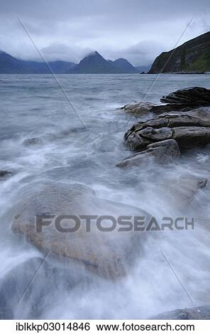"Mountains shrouded with clouds on a rocky seashore, Elgol, Isle of Skye, Scotland, United Kingdom, Europe" View Large Photo Image Stock Photograph - "Mountains shrouded with clouds on a rocky seashore, Elgol, Isle of Skye, Scotland, United Kingdom, Europe". Fotosearch
