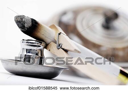 "Moxa therapy, naturopathic medicine" View Large Photo Image Stock Photography - "Moxa therapy, naturopathic medicine". Fotosearch