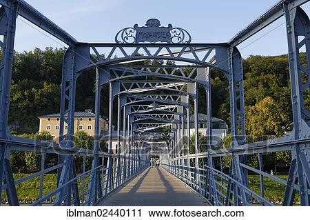 "Mozartsteg bridge across the Salzach river, Salzburg, Austria, Europe, PublicGround, Europe" View Large Photo Image Stock Image - "Mozartsteg bridge across the Salzach river, Salzburg, Austria, Europe, PublicGround, Europe". Fotosearch