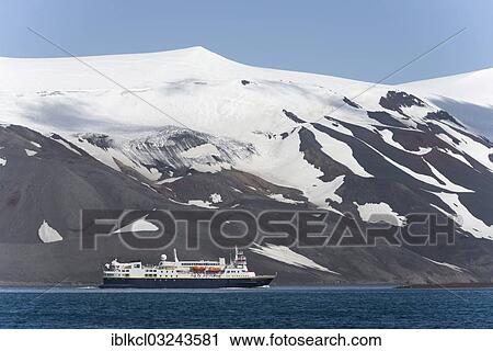 "MS National Geographic Explorer, expedition cruise ship, Deception Island, South Shetland Islands, Antarctic Peninsula, Antarctica" View Large Photo Image Stock Image - "MS National Geographic Explorer, expedition cruise ship, Deception Island, South Shetland Islands, Antarctic Peninsula, Antarctica". Fotosearch