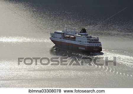"MS Polarlys, cruise ship, leaving the port, near Honningsvag, Mageroya, Finnmarken, Norway, Europe" View Large Photo Image Stock Photo - "MS Polarlys, cruise ship, leaving the port, near Honningsvag, Mageroya, Finnmarken, Norway, Europe". Fotosearch