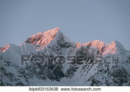 "Mt. Gilbert in the evening light, Chugach Mountains, Anchorage, Alaska, United States, North America" View Large Photo Image Stock Photo - "Mt. Gilbert in the evening light, Chugach Mountains, Anchorage, Alaska, United States, North America". Fotosearch