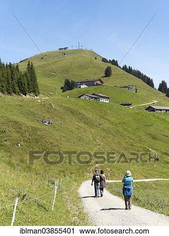Stock Image - "Mt Hohe Salve, Kitzbuhel Alps, Tyrol, Austria, Europe". Fotosearch