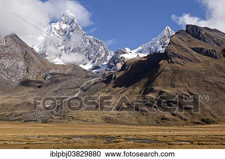 "Mt Nevado Jirishanca, Cordillera Huayhuash, Peru, South America" View Large Photo Image Stock Image - "Mt Nevado Jirishanca, Cordillera Huayhuash, Peru, South America". Fotosearch
