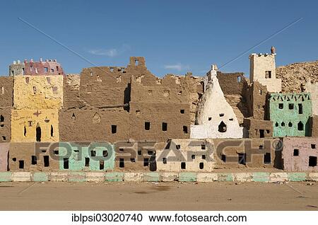 "Mud-brick model of the old town of Bawiti, Bawiti, Bahariya Oasis, Giseh, Egypt, Africa" View Large Photo Image Stock Image - "Mud-brick model of the old town of Bawiti, Bawiti, Bahariya Oasis, Giseh, Egypt, Africa". Fotosearch