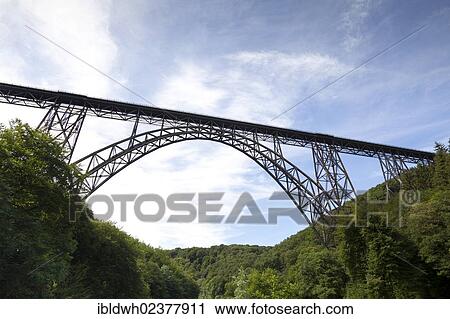 "Muengsten Bridge, 107m, the highest railway bridge in Germany, Brueckenpark Muengsten park, Solingen, Bergisches Land region, North Rhine-Westphalia, Germany, Europe, PublicGround, Europe" View Large Photo Image Stock Image - "Muengsten Bridge, 107m, the highest railway bridge in Germany, Brueckenpark Muengsten park, Solingen, Bergisches Land region, North Rhine-Westphalia, Germany, Europe, PublicGround, Europe". Fotosearch