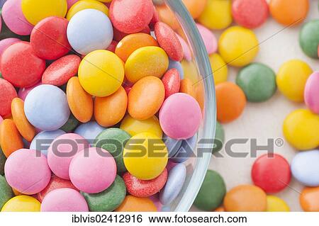 Multicolored candy, glass bowl View Large Photo Image Stock Photograph - Multicolored candy, glass bowl. Fotosearch