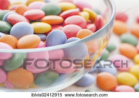 Multicolored candy, glass bowl View Large Photo Image Stock Photography - Multicolored candy, glass bowl. Fotosearch