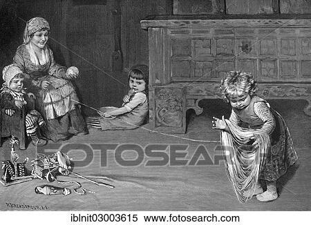 "Mum's helpmate, illustration from the Moderne Kunst in Meisterholzschnitten yearbook, 1900" View Large Photo Image Stock Photography - "Mum's helpmate, illustration from the Moderne Kunst in Meisterholzschnitten yearbook, 1900". Fotosearch