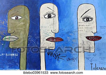 "Mural, detail, East Side Gallery, Berlin Wall Gallery, Berlin, Germany, Europe" View Large Photo Image Stock Image - "Mural, detail, East Side Gallery, Berlin Wall Gallery, Berlin, Germany, Europe". Fotosearch