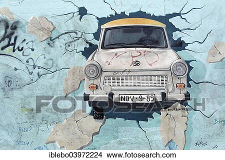 "Mural, East Side Gallery, Berlin Wall gallery, Berlin, Germany, Europe" View Large Photo Image Picture - "Mural, East Side Gallery, Berlin Wall gallery, Berlin, Germany, Europe". Fotosearch