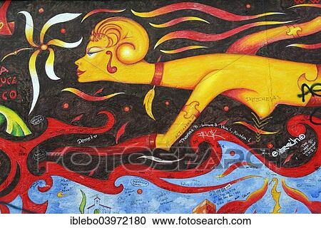 "Mural, East Side Gallery, Berlin Wall gallery, Berlin, Germany, Europe" View Large Photo Image Stock Image - "Mural, East Side Gallery, Berlin Wall gallery, Berlin, Germany, Europe". Fotosearch