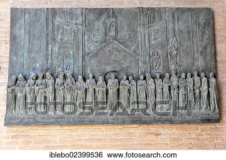 Stock Photograph - "Mural in the entrance area, Basilica of Santa Maria degli Angeli, Assisi, Umbria, Italy, Europe". Fotosearch