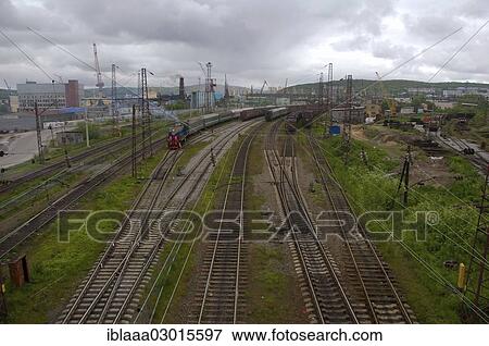 "Murmansk railroad, Kola Peninsula, Kolsky District, Murmansk Oblast, Russia, Europe" View Large Photo Image Stock Photo - "Murmansk railroad, Kola Peninsula, Kolsky District, Murmansk Oblast, Russia, Europe". Fotosearch