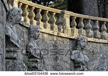 "Muse figures on the Pegasus Fountain, Villa Lante, Bagnaia, Lazio, Italy, Europe" View Large Photo Image Stock Photograph - "Muse figures on the Pegasus Fountain, Villa Lante, Bagnaia, Lazio, Italy, Europe". Fotosearch