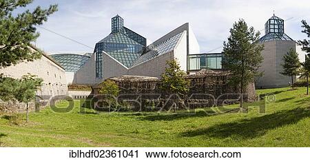 "Musee d'Art Moderne Grand-Duc Jean, a modern building, also known as Grand Duke Jean Museum of Modern Art or Mudam, historic old Fort Thuengen fortress, European quarter, Kirchberg-Plateau, Luxembourg City, Europe, PublicGround" View Large Photo Image Stock Image - "Musee d'Art Moderne Grand-Duc Jean, a modern building, also known as Grand Duke Jean Museum of Modern Art or Mudam, historic old Fort Thuengen fortress, European quarter, Kirchberg-Plateau, Luxembourg City, Europe, PublicGround". Fotosearch