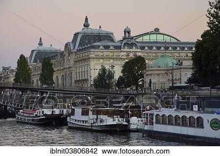 "Musee d'Orsay and the Seine, Paris, Ile-de-France, France, Europe" View Large Photo Image Stock Image - "Musee d'Orsay and the Seine, Paris, Ile-de-France, France, Europe". Fotosearch